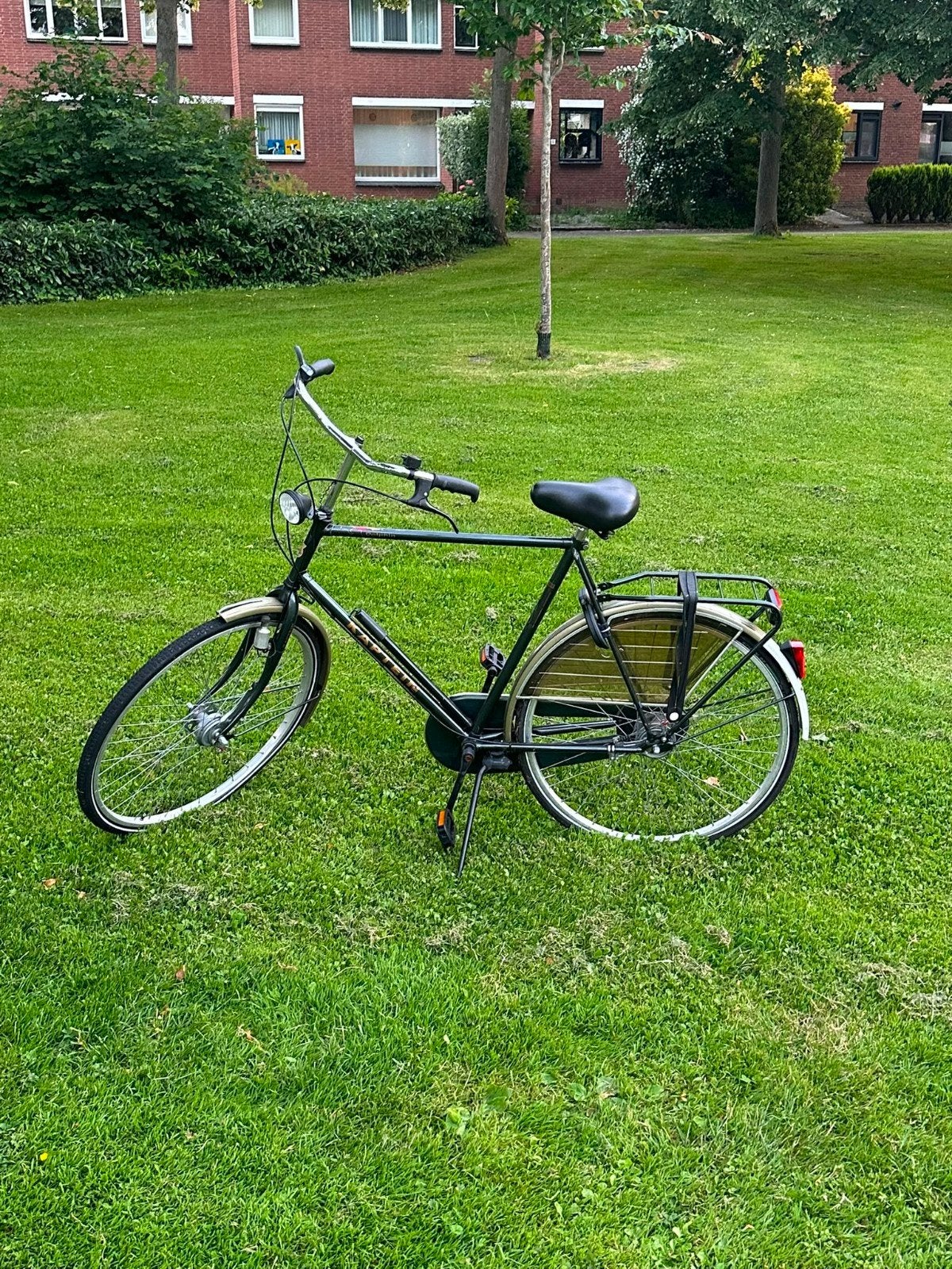 Kaptein Herenfiets - 3 versnellingen, handremmen, Fietsen en Brommers, Gebruikt, Velgrem, Versnellingen, Ophalen