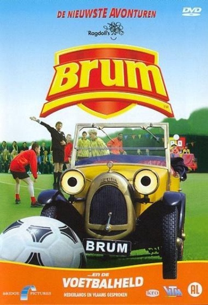 Brum - Voetbalheld DVD, Avontuur, Alle leeftijden, Ophalen of Verzenden, Zo goed als nieuw
