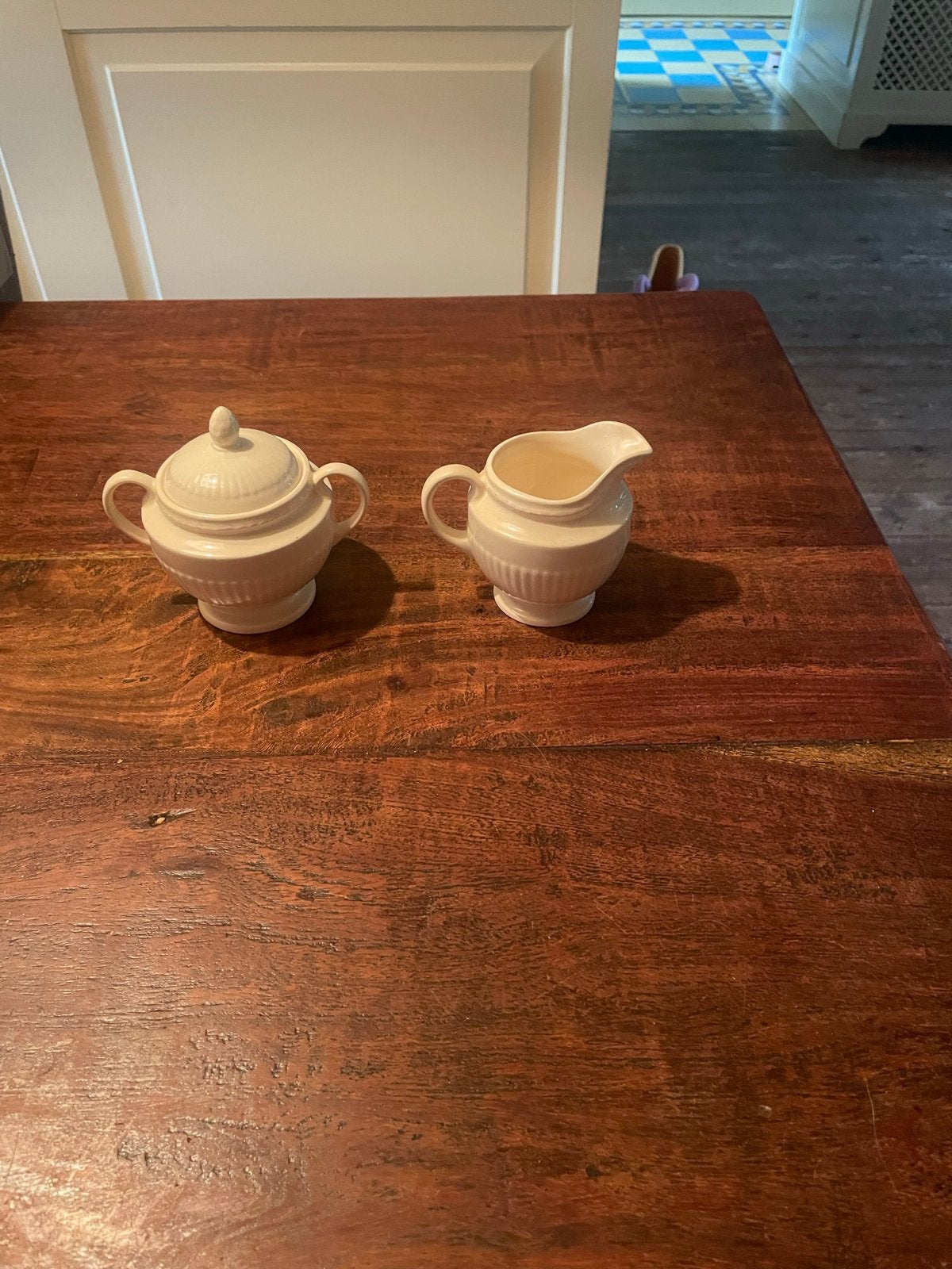 Wedgwood Edme suiker- en melksetje, Ophalen, Klassiek, Overige typen, Zo goed als nieuw
