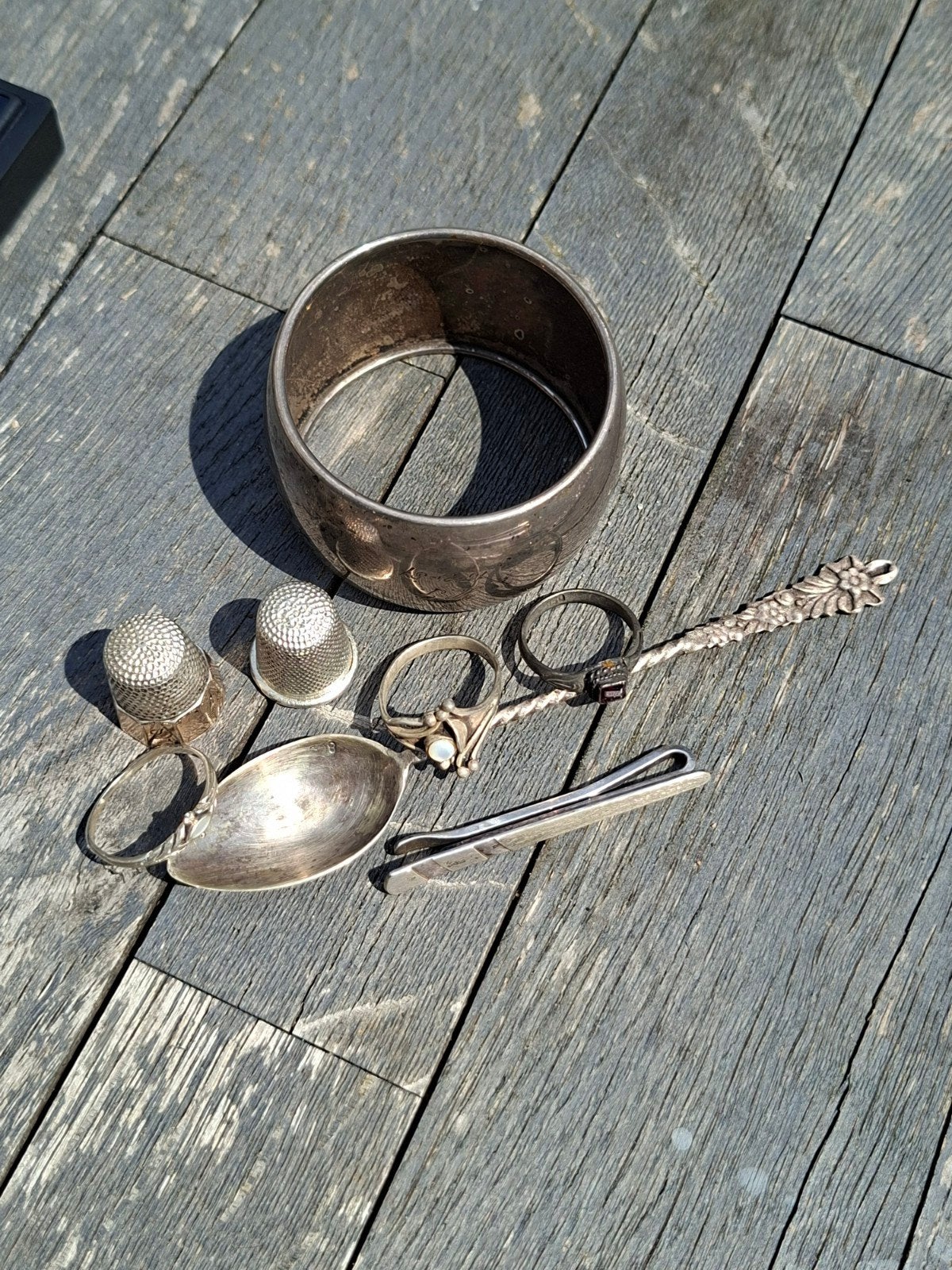 Lot zilver 60+gram, Ophalen of Verzenden, Zilver
