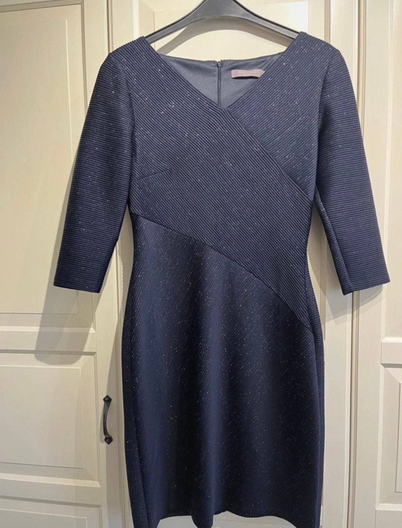 Cocktail jurk, Maat 38/40 (M), Blauw, Ophalen of Verzenden, Zo goed als nieuw