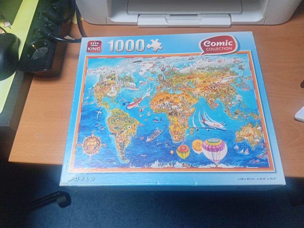 Nog zgan puzzle, Hobby en Vrije tijd, Ophalen of Verzenden, Minder dan 500 stukjes, Zo goed als nieuw
