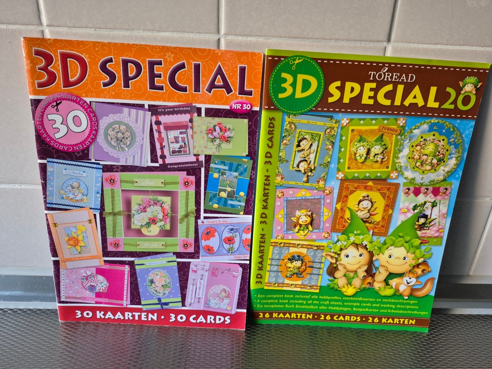 2 3D SPECIAL KAARTEN MAKEN BOEKEN NIEUW, Hobby en Vrije tijd, Ophalen, Nieuw, Overige thema's, Overige typen