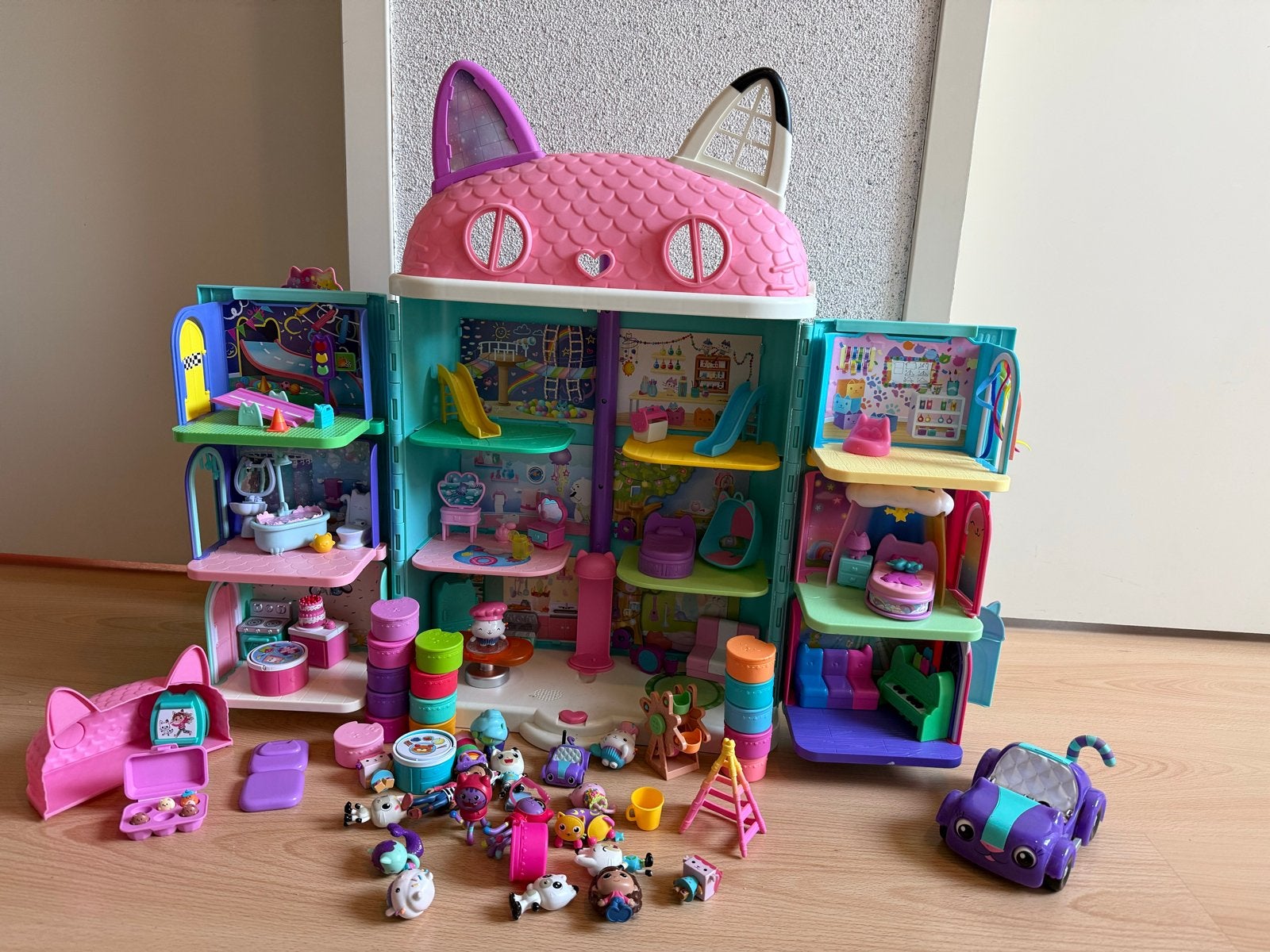 Gabby's Poppenhuis incl kamers en figuren, Ophalen, Gebruikt, Jongen of Meisje