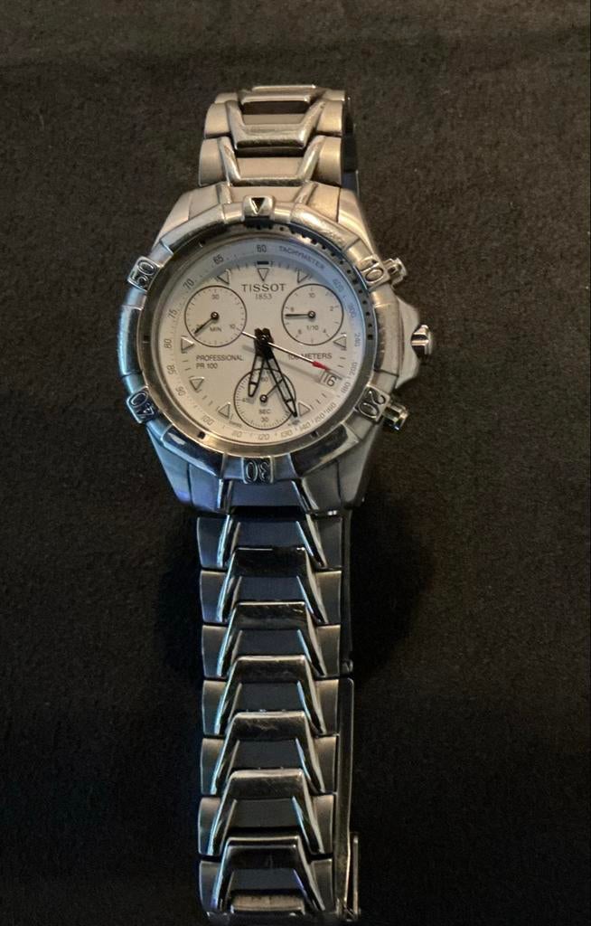 Kavel van 3Tissot en 1x Festina herenhorloges., Overige merken, Staal, Polshorloge, Ophalen of Verzenden