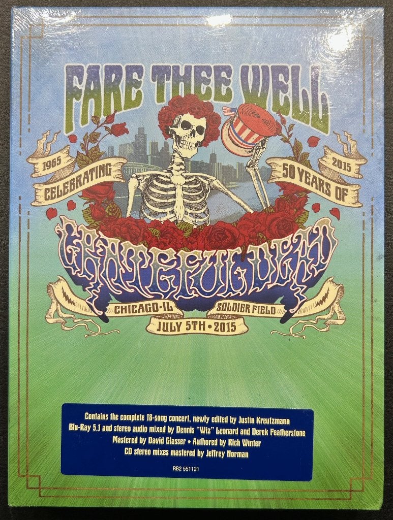 GRATEFUL DEAD - Fare thee well: Chicago 2015 (5-Disc boxset), Boxset, Speciale editie, Ophalen of Verzenden, Zo goed als nieuw