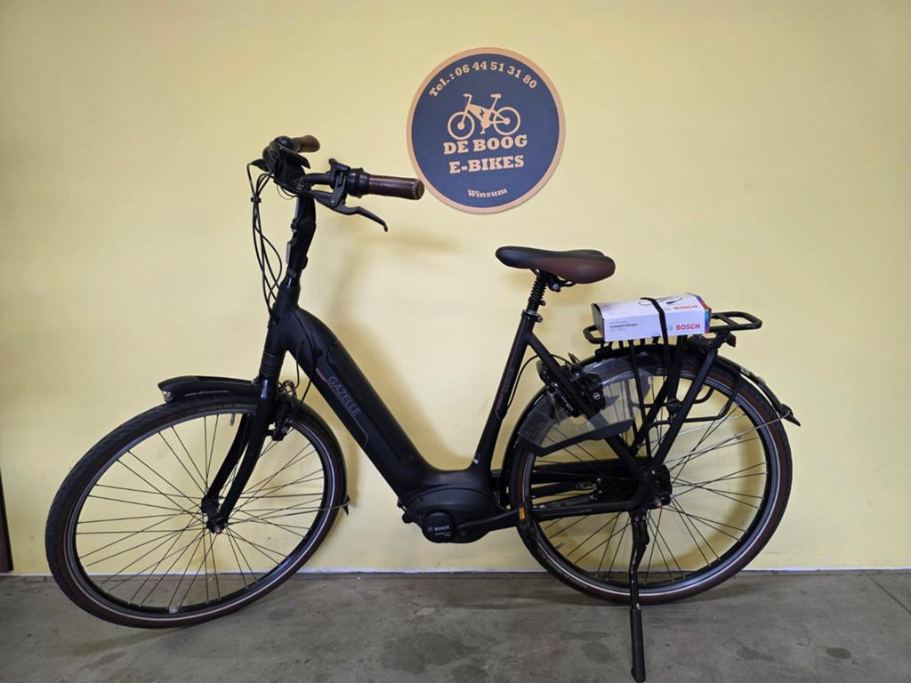 Gazelle Grenoble C8 elektrische damesfiets, Ophalen, Zo goed als nieuw, Nvt, 51 tot 55 cm