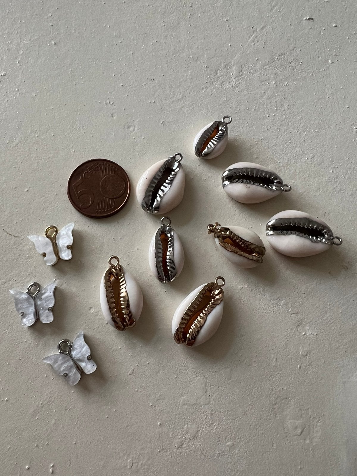 Set verschillende bedels - sieraden maken, Overige merken, Overige materialen, Ophalen of Verzenden, Zo goed als nieuw
