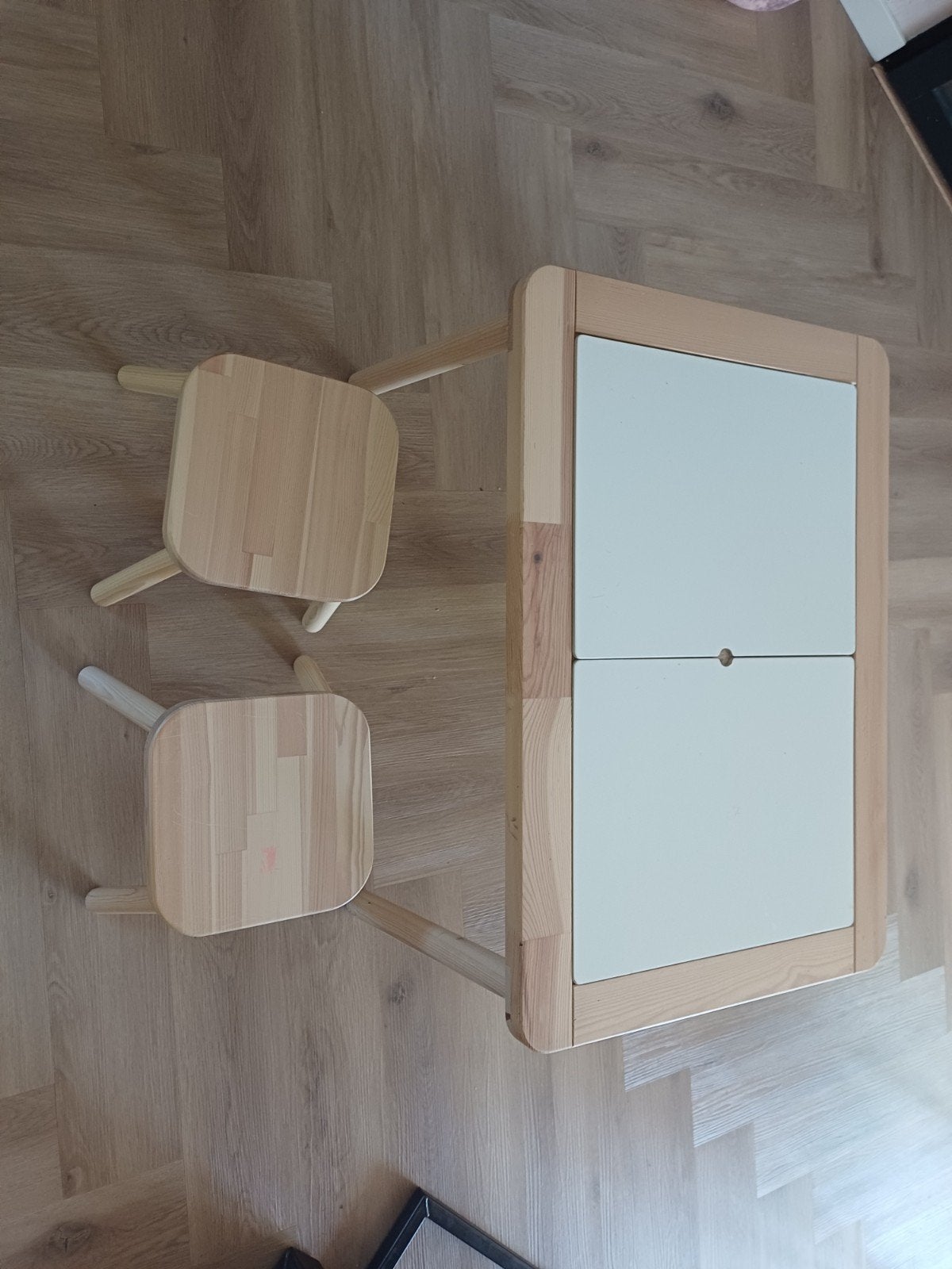 Houten speeltafel met opbergbak, Ophalen of Verzenden