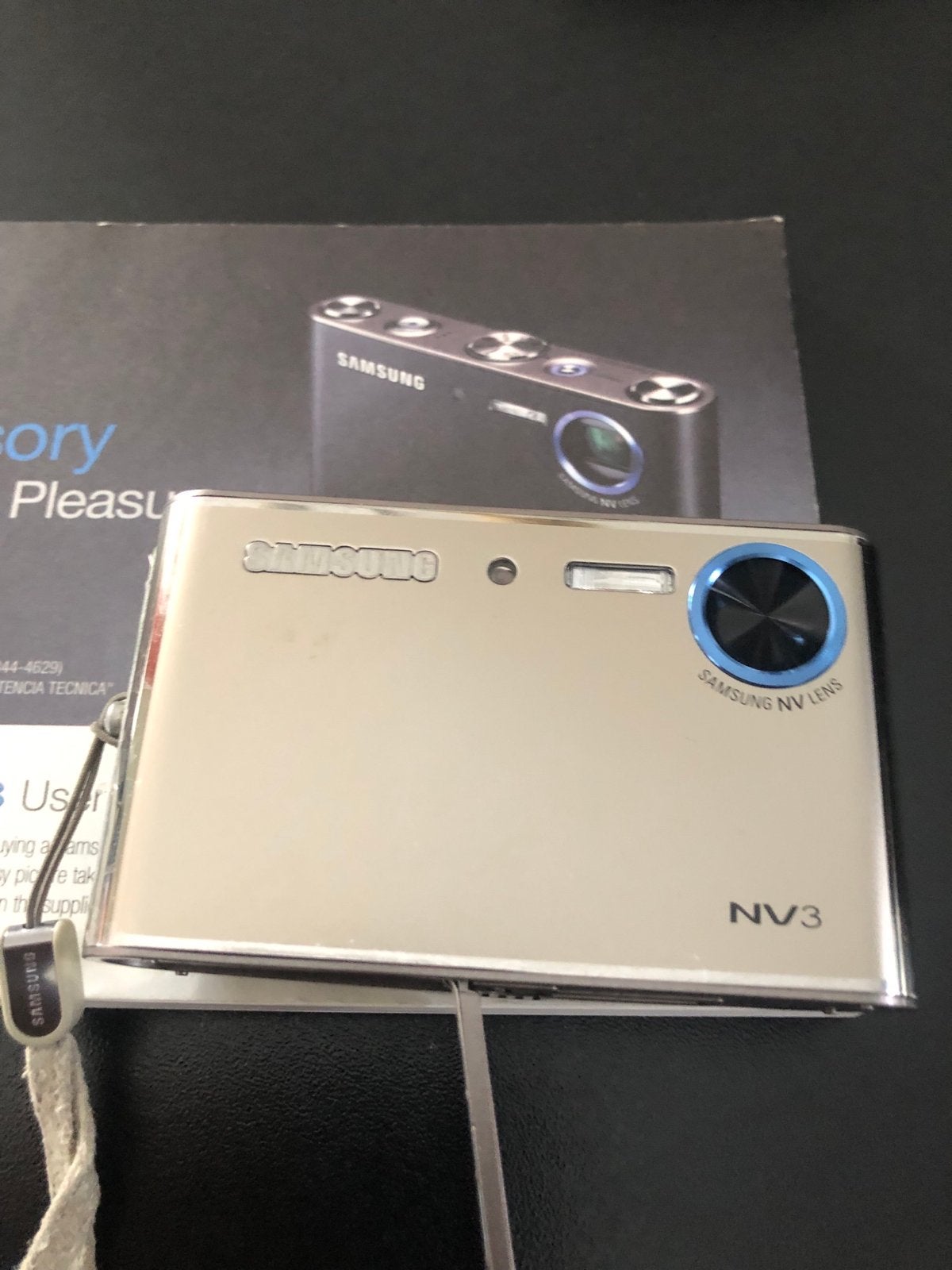Samsung NV3 Compactcamera ex batterij - Klein en Plat, Audio, Tv en Foto, Ingebouwde flitser, Gebruikt, Ophalen of Verzenden, Compactcamera