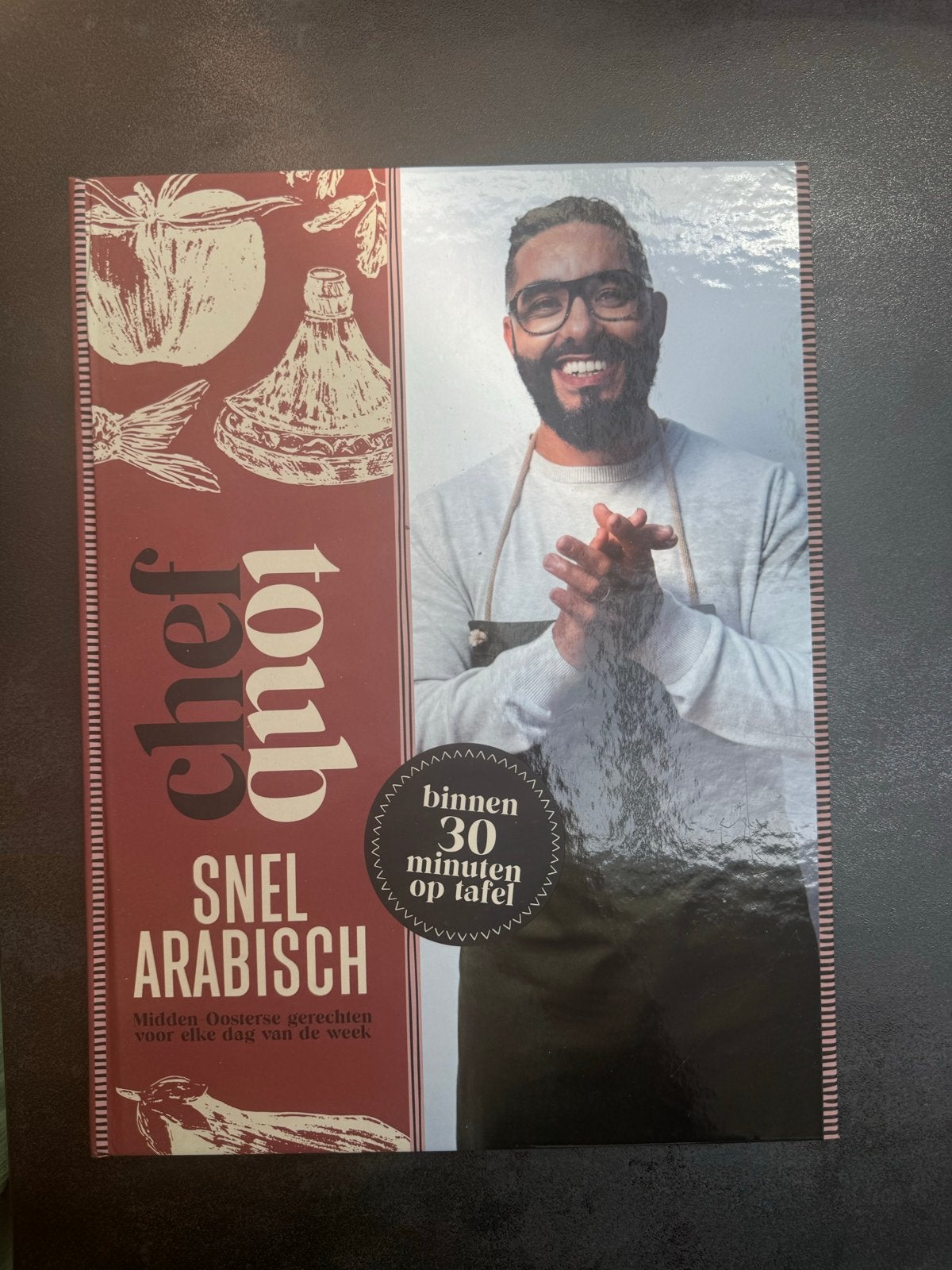 Chef Toub Snel Arabisch Kookboek - Midden Oosterse Gerechten, Boeken, Ophalen of Verzenden, Zo goed als nieuw, Midden-Oosten en Marokko