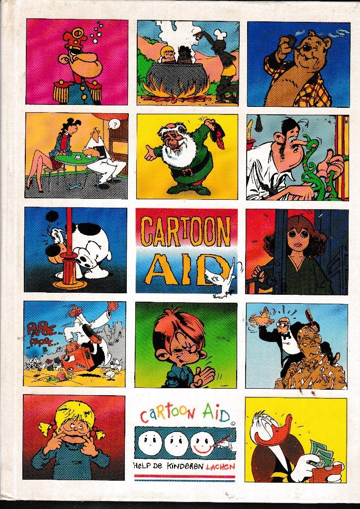 Cartoon AID - Help de kinderen lachen., Eén stripboek, Verzenden