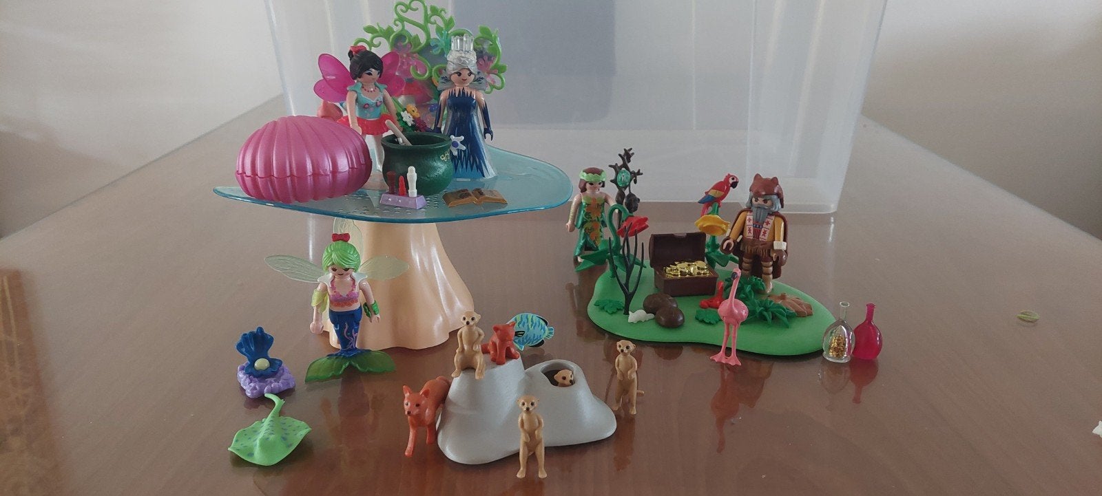 Playmobil Fantasy - Zeemeerminnen, Dieren, Gebruikt, Losse onderdelen, Fantasy, Ophalen of Verzenden