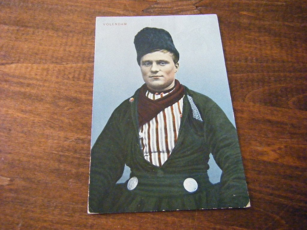 L38 - Volendam - Klederdracht - Man - 1906 - Mooi, Ophalen of Verzenden, Voor 1920, Noord-Holland