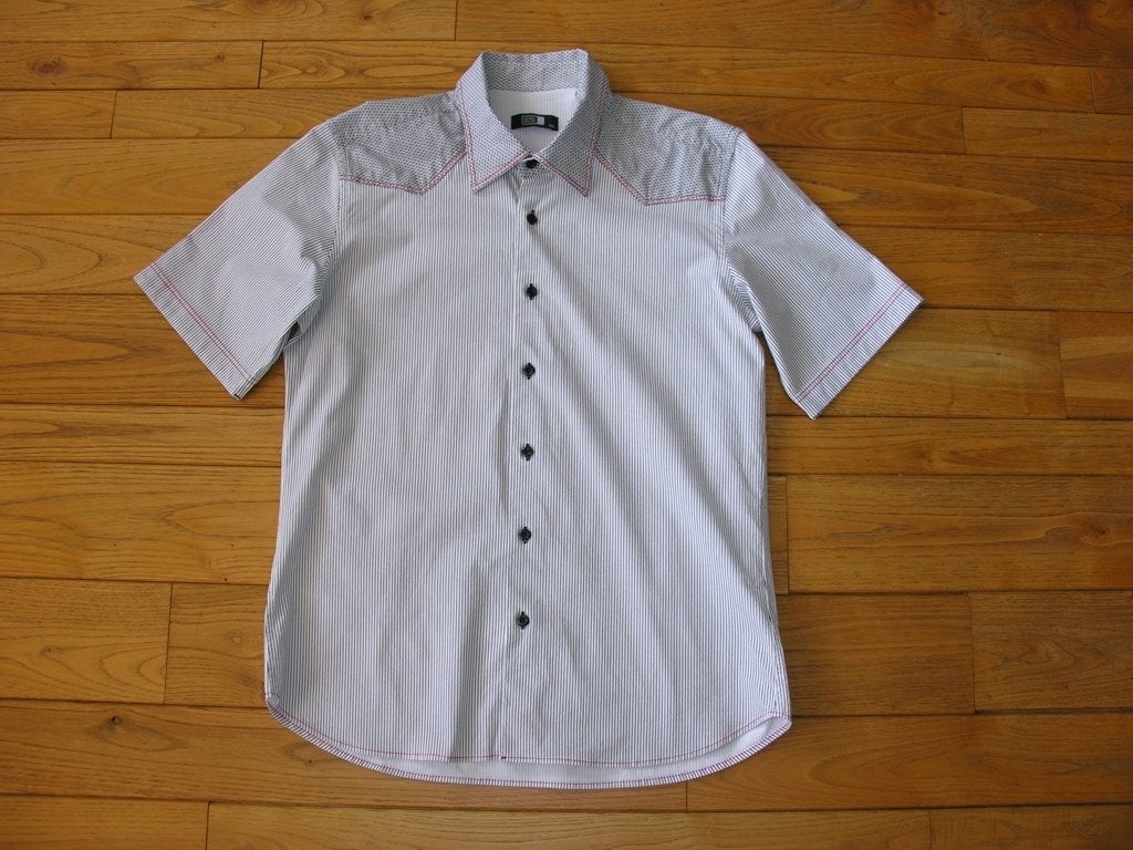 DERGI overhemd, maat M, Kleding | Heren, Overhemden, Overige kleuren, DERGI, Gedragen, Halswijdte 39/40 (M)