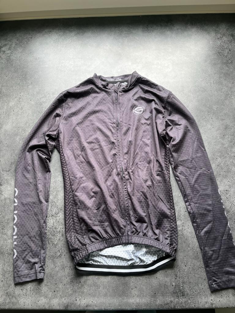 Grupetto fietsshirt lange mouwen met eventueel windjack, Ophalen of Verzenden, Zo goed als nieuw, Kleding