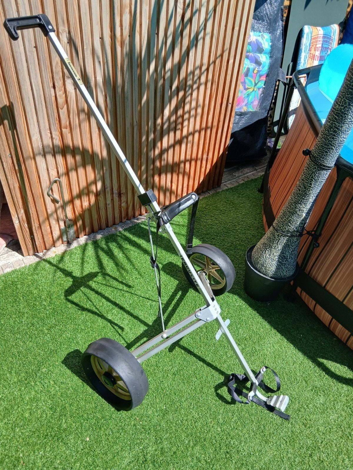 Golftrolly Herculite Super, Ophalen, Zo goed als nieuw, Golfkar, Overige merken
