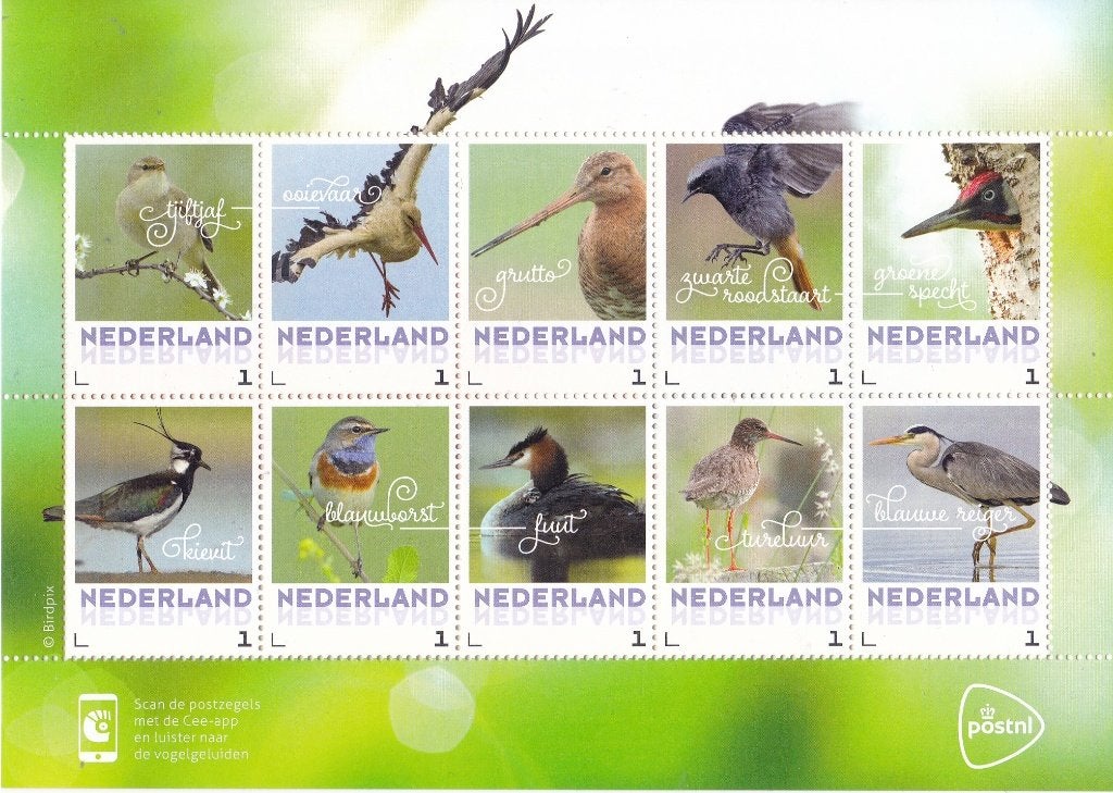 Persoonlijke postzegels - Nederlandse vogels–Lentevogels–MNH, Verzenden, Na 1940, Postfris