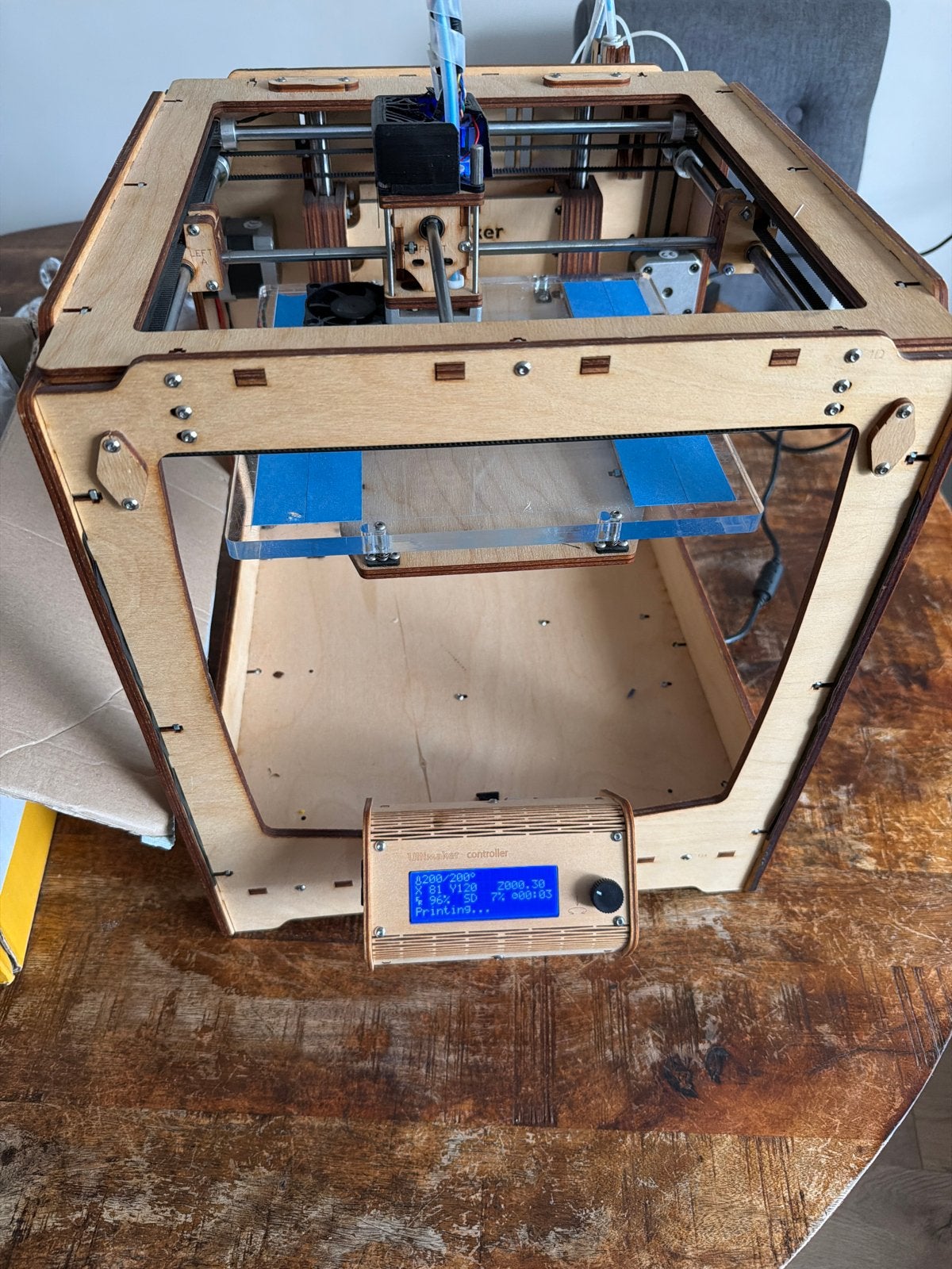 Ultimaker Original 3D-printer met veel filament, Computers en Software, Ophalen of Verzenden, Zo goed als nieuw, Filament