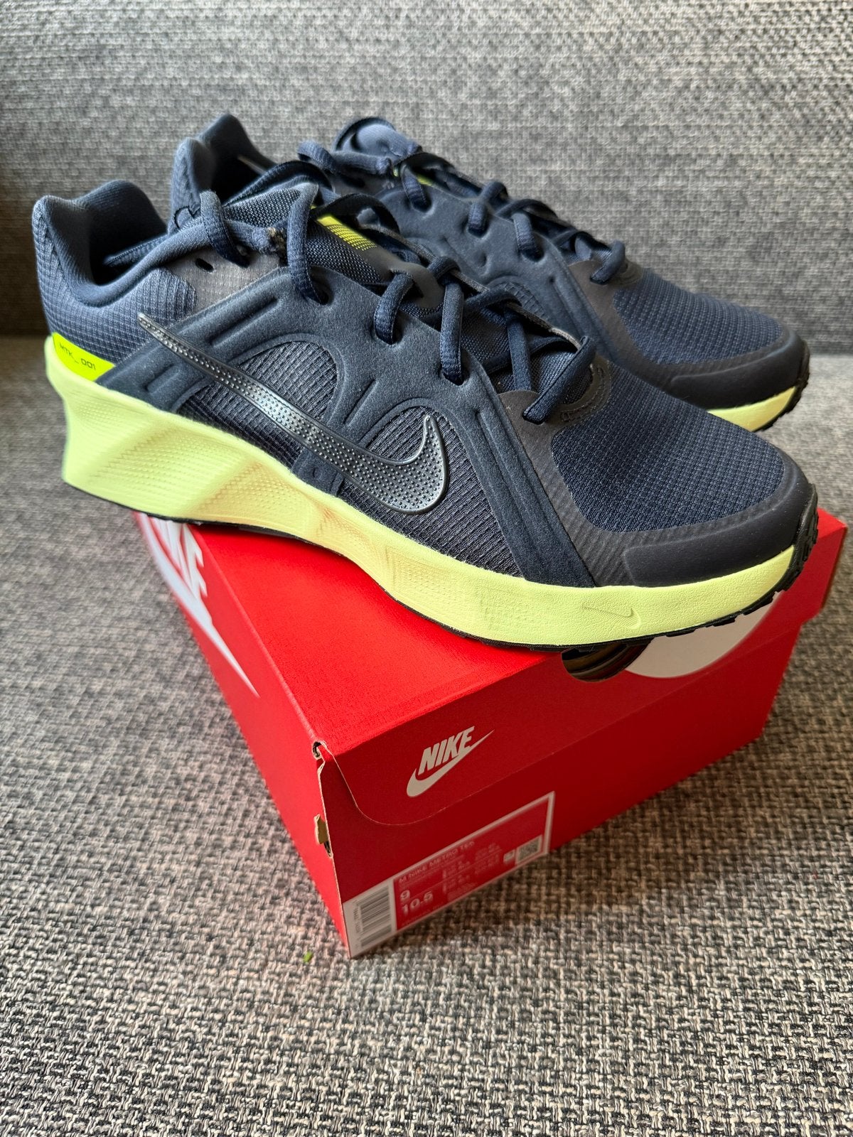 Nike Metro Tek - Nieuw in doos - Maat 42.5, Blauw, Nieuw, Ophalen of Verzenden, Sneakers of Gympen