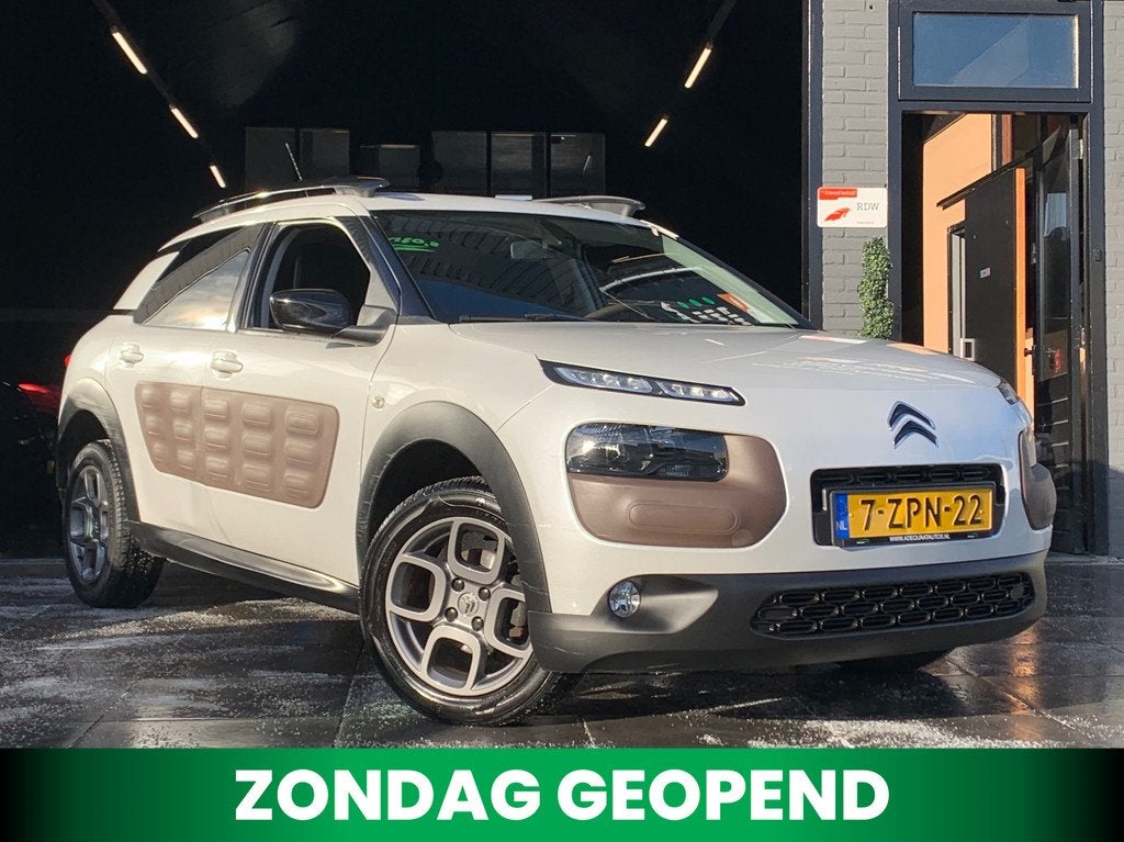 Citroen C4 Cactus 1.2e-VTi Shine|Bluetooth|Camera|1e eig|AUT, Auto's, Citroën, Stof, Met garantie (alle), 82 pk, Origineel Nederlands
