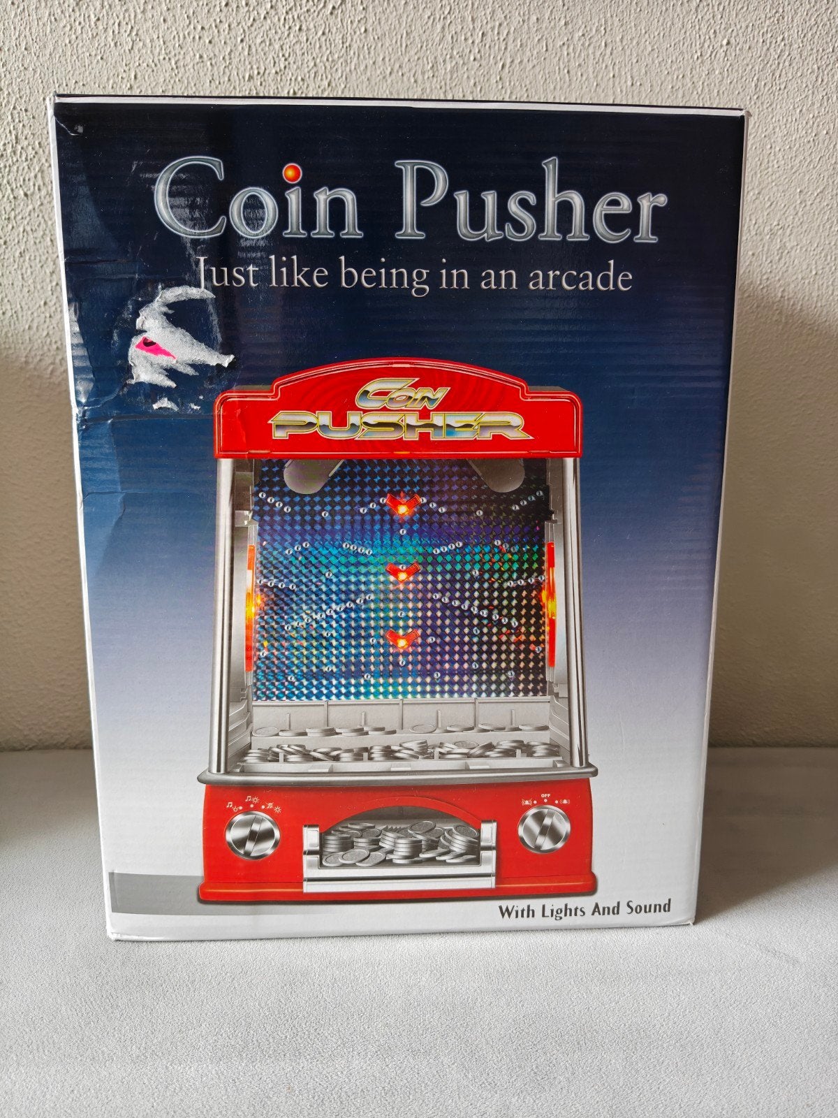 Leuke Coin Pusher - Zo goed als nieuw, incl. batterijen, Ophalen of Verzenden, Nieuw