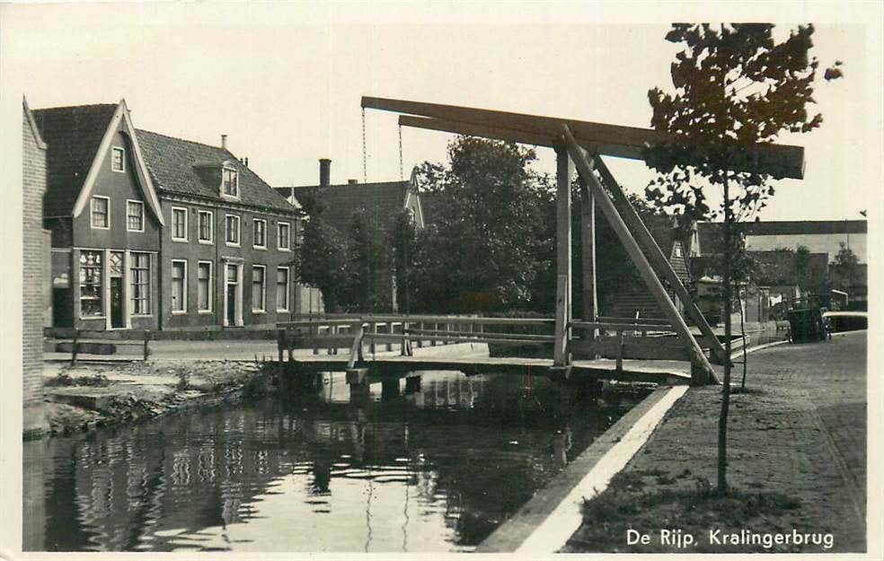304-243-029 De Rijp NH Kralingerbrug, Verzenden, Voor 1920, Noord-Holland