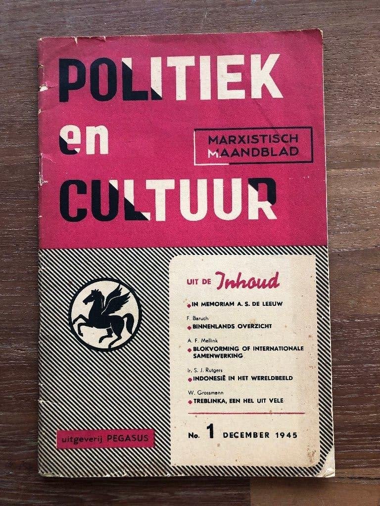 Communistisch verzet. December 1945, 1e nummer van het, Boeken, Verzenden, Overige onderwerpen, Tweede Wereldoorlog, Gelezen