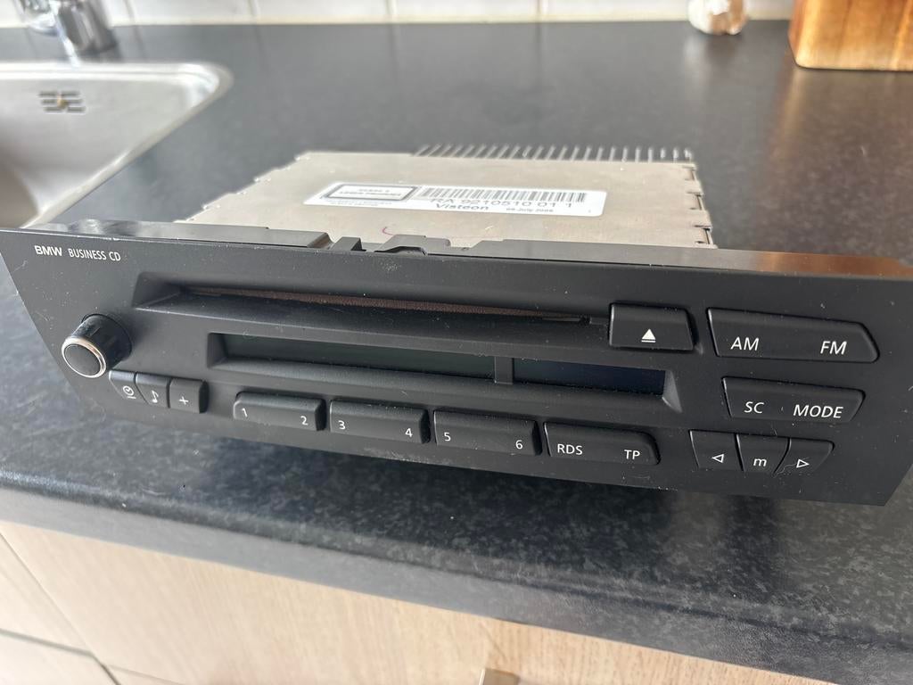 BMW 1 Serie E87 Business CD Radio Speler (Visteon), Auto diversen, Autoradio's, Ophalen of Verzenden, Gebruikt