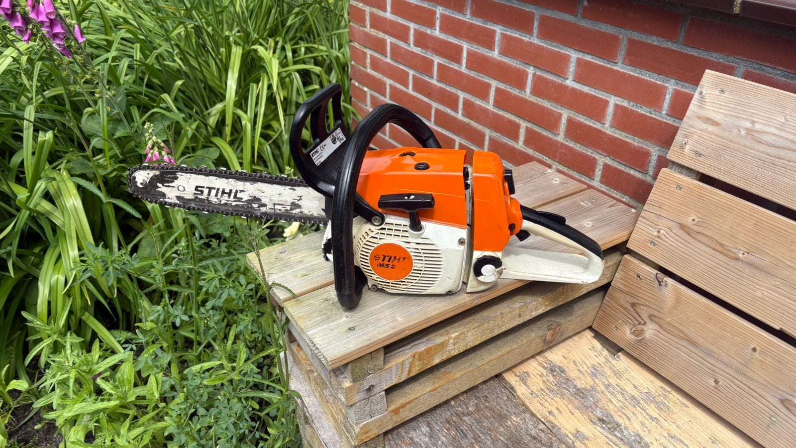 Nette proffesionele stihl ms240 kettingzaag, Ophalen of Verzenden, Zo goed als nieuw