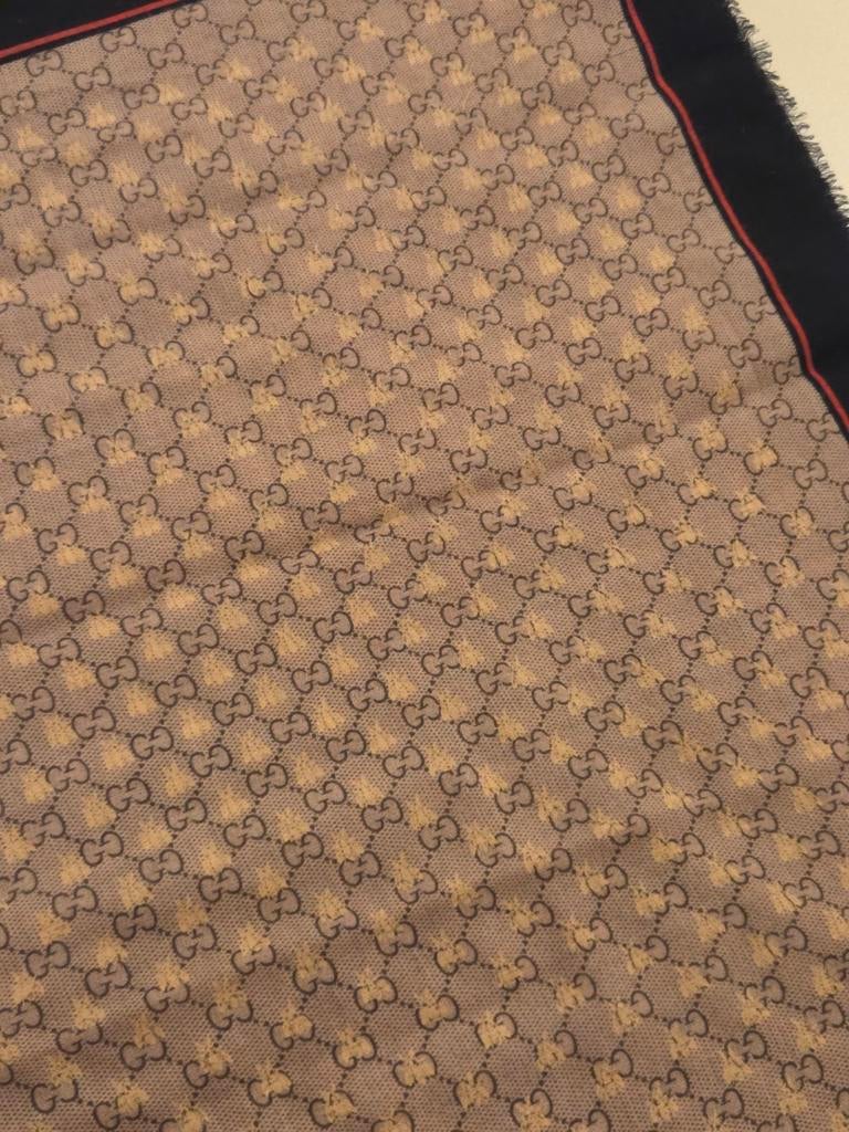 Originele Gucci, Maat 46/48 (XL) of groter, Ophalen of Verzenden, Gucci, Sjaal