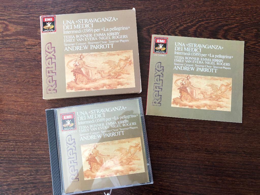 * Una stravaganza dei medici - Andrew Parrott, Cd's en Dvd's, Ophalen of Verzenden, Barok, Zo goed als nieuw, Overige typen