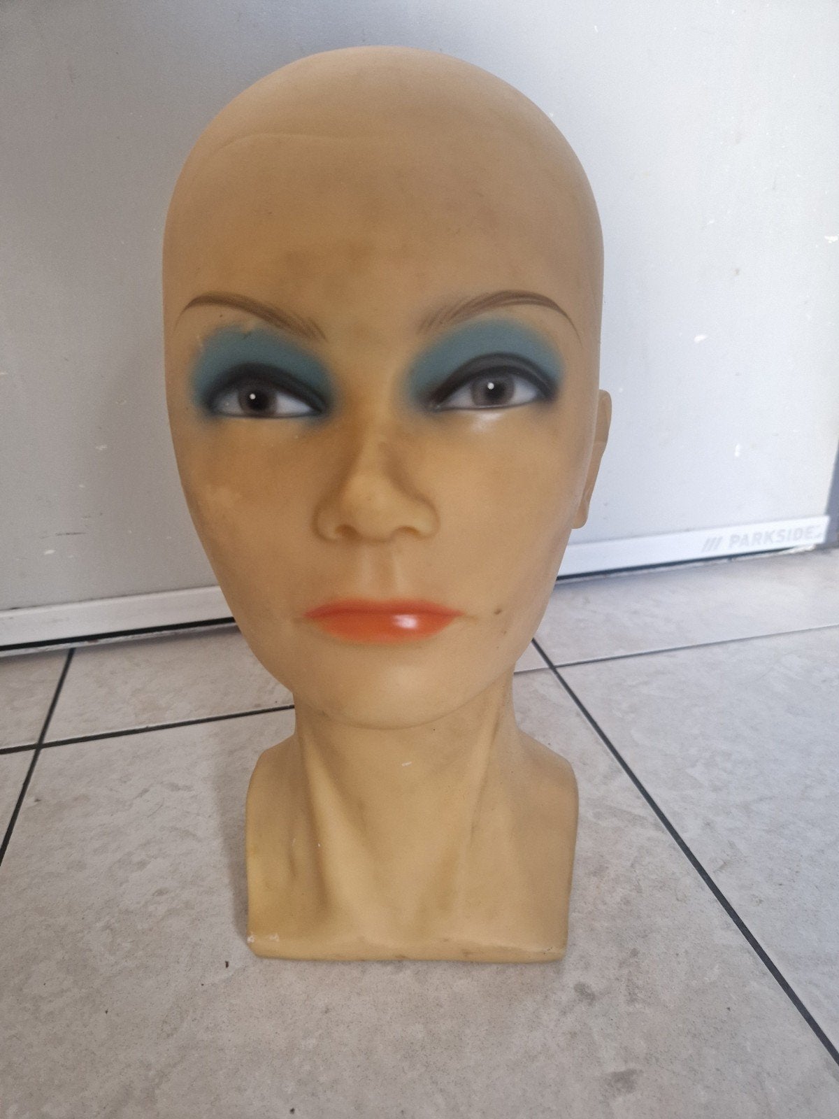 Vintage mannequin display hoofd, Ophalen of Verzenden, Meerdere media