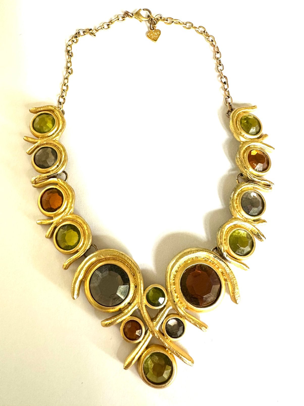Dolce Vita Paris vintage collier, Met hanger, Overige materialen, Gebruikt, Ophalen of Verzenden
