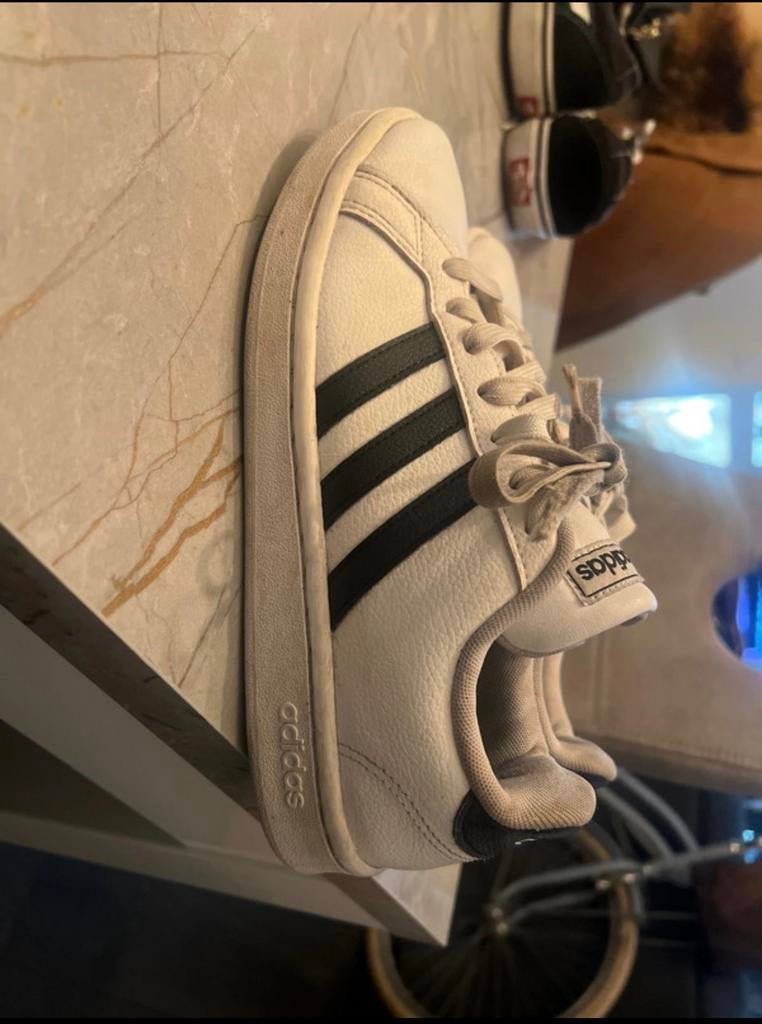 Adidas Grand Courts, Ophalen, Wit, Sneakers of Gympen, Gedragen
