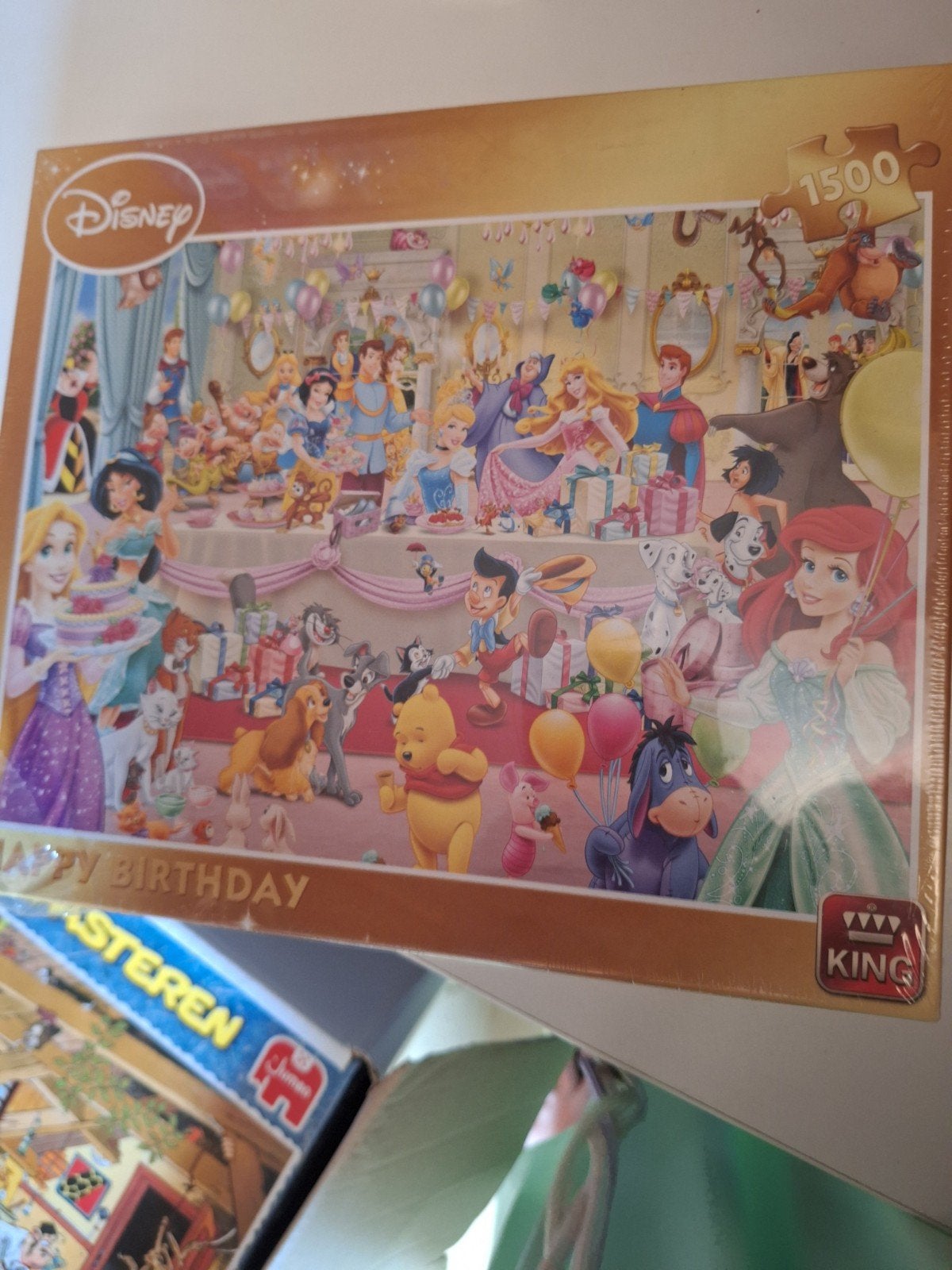 Nieuwe disney puzzel nog in plastice, Hobby en Vrije tijd, Denksport en Puzzels, Ophalen, 500 t/m 1500 stukjes, Nieuw, Legpuzzel