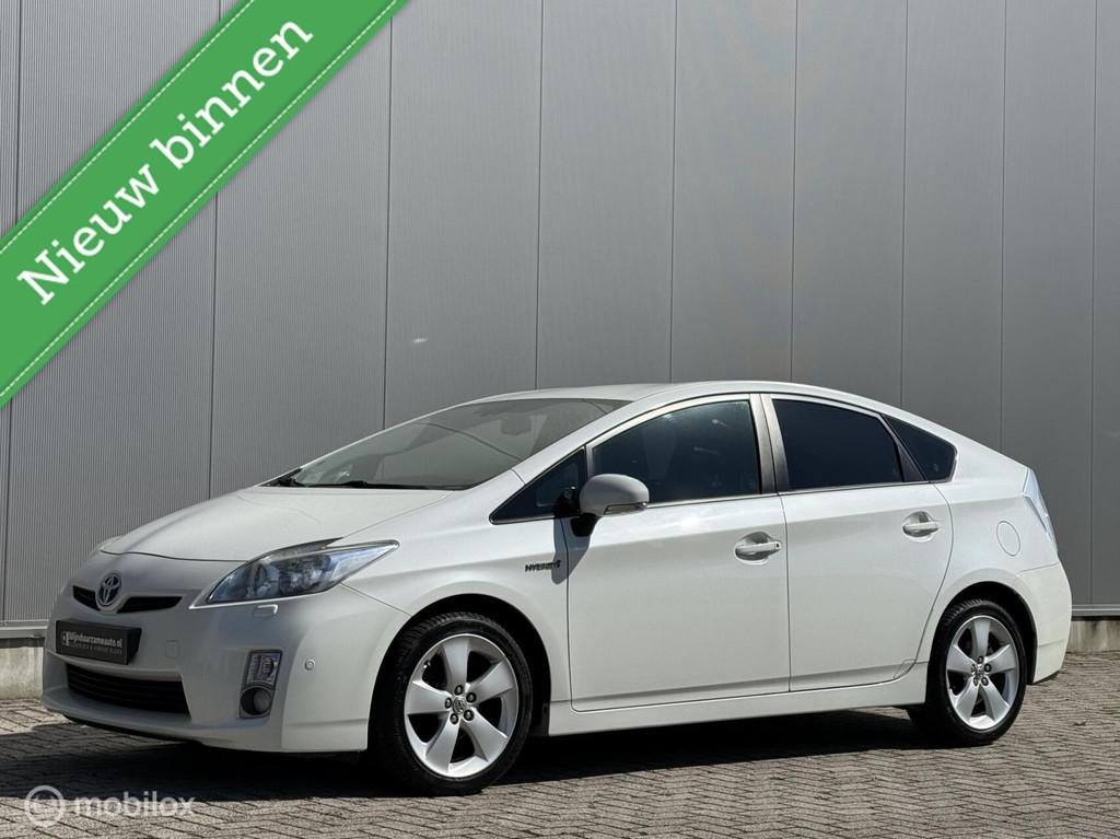 Toyota Prius 1.8 Aut, Led Dealer, Youngtimer, Camera netjes, Auto's, Toyota, Gebruikt, Zwart, 4 cilinders, Wit