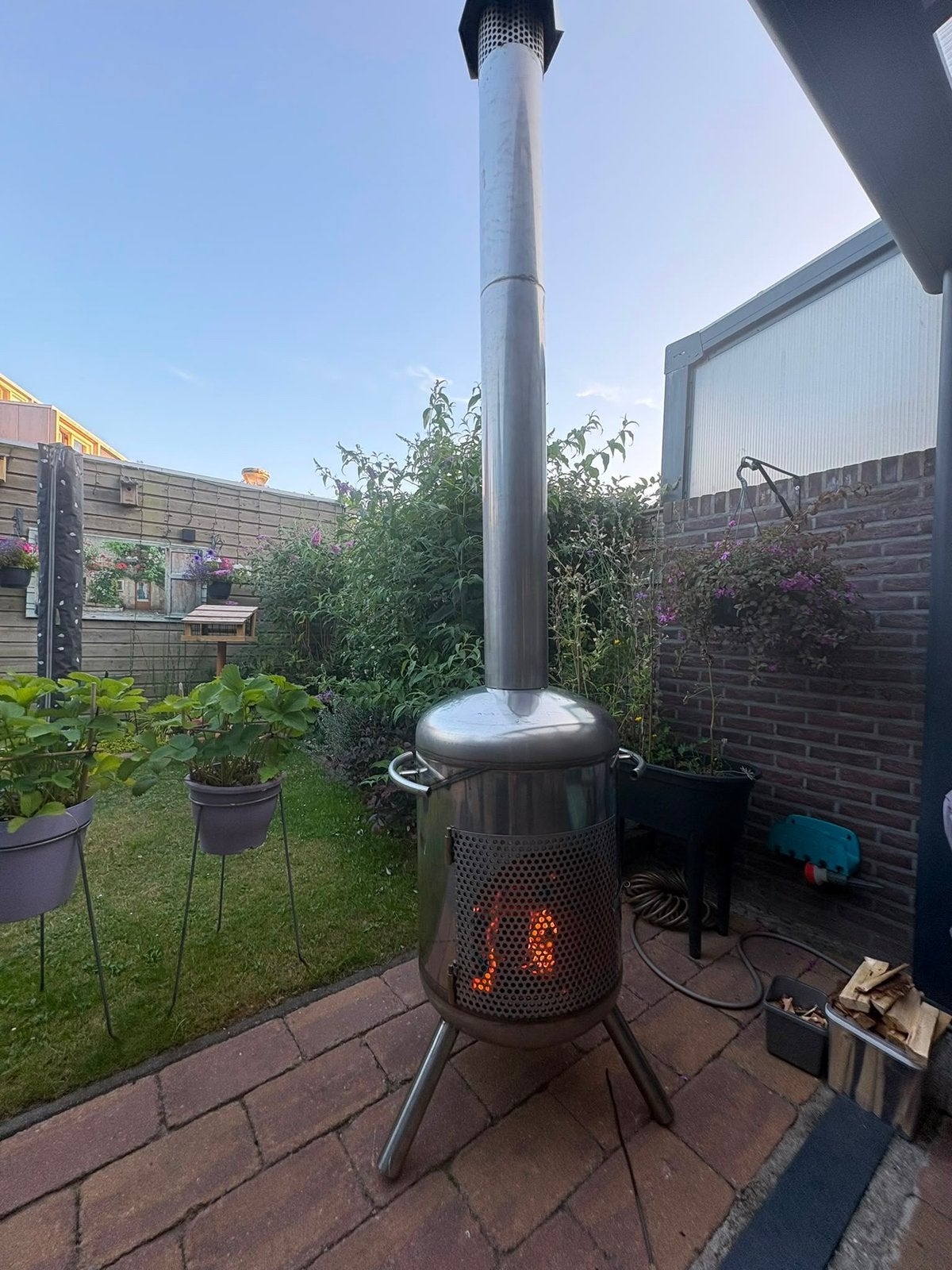 tuinkachel tuinhaard terraskachel buitenhaard terrashaard, Ophalen of Verzenden, Nieuw