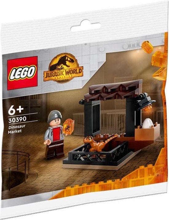LEGO 30390 Jurassic World Dinosaurus Markt (Polybag), Jurassic World, Lego, Nieuw, Ophalen of Verzenden
