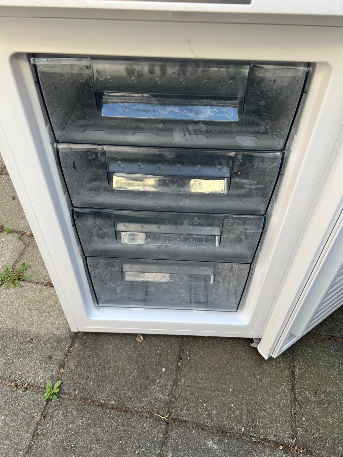 Tafel model vriezer met 4 lade s digitale display, Ophalen, Gebruikt, Minder dan 85 cm, Minder dan 75 liter
