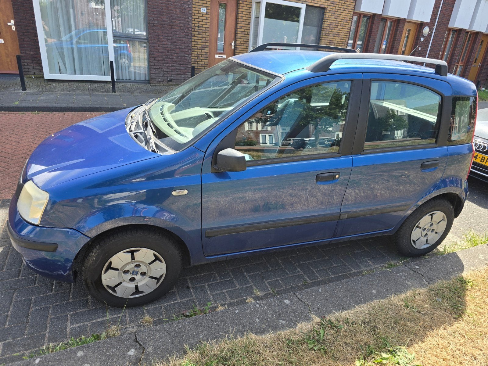 Fiat Panda 1.1 40KW 2006 Blauw, Auto's, Fiat, Voorwielaandrijving, 54 pk, Origineel Nederlands, Handgeschakeld