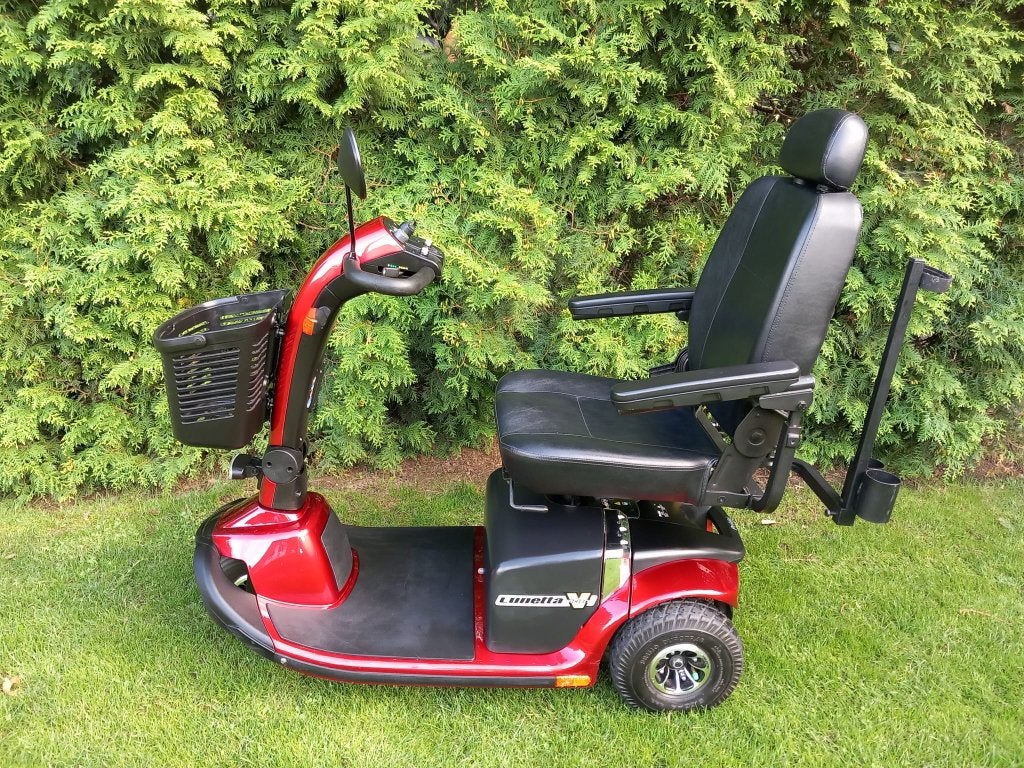 Pride Lunetta Victory Scootmobiel, Ophalen, Pride, Zo goed als nieuw, 36 t/m 45 km