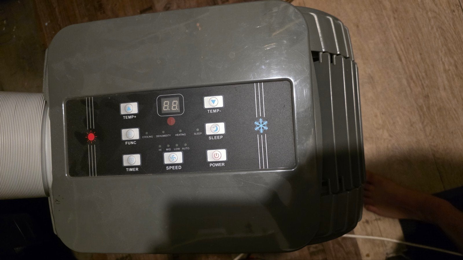Smartcool SM26G Mobiele Airco - Koelen, Verwarmen., Ophalen, Minder dan 60 m³, Timer, 3 snelheden of meer