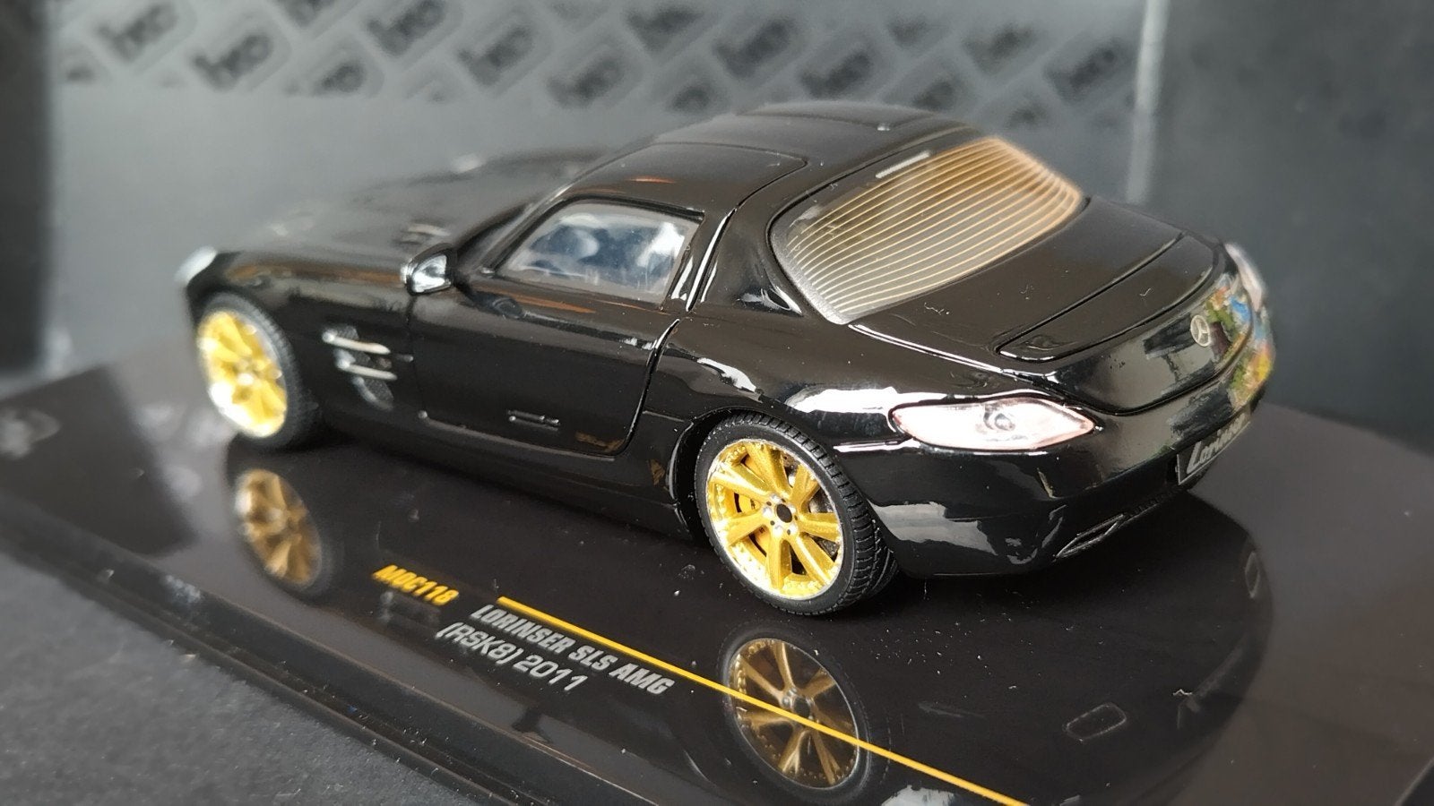 Mercedes Benz SLS AMG Lorinser 2011 1:43 Ixo Models Pol, Overige merken, Auto, Verzenden, .