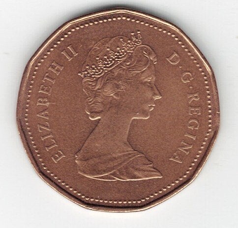 26-1006 Canada 1 dollar 1987, Ophalen of Verzenden, Noord-Amerika, Losse munt