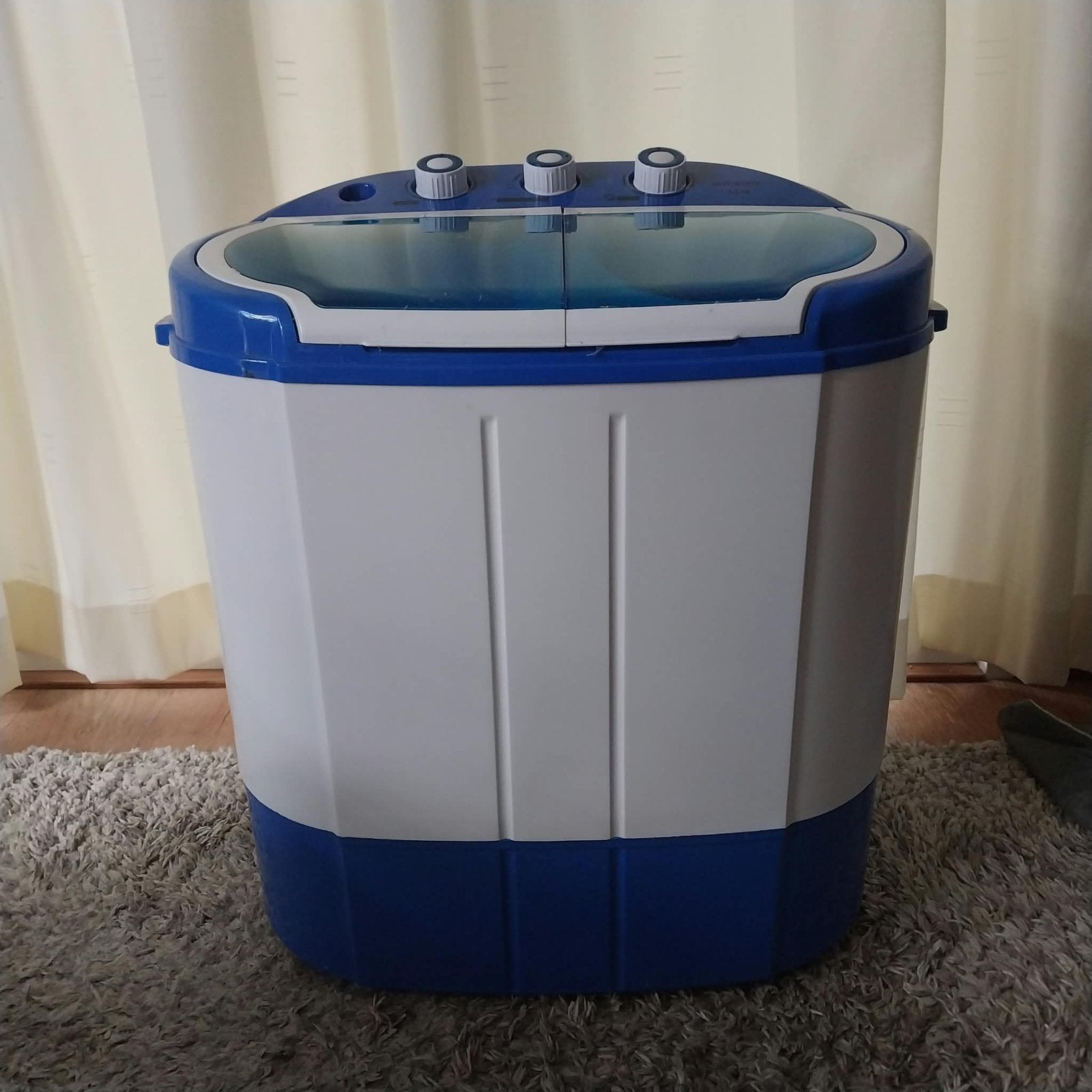 Mestic campingwasmachine met centrifuge MW-120, Ophalen, Zo goed als nieuw