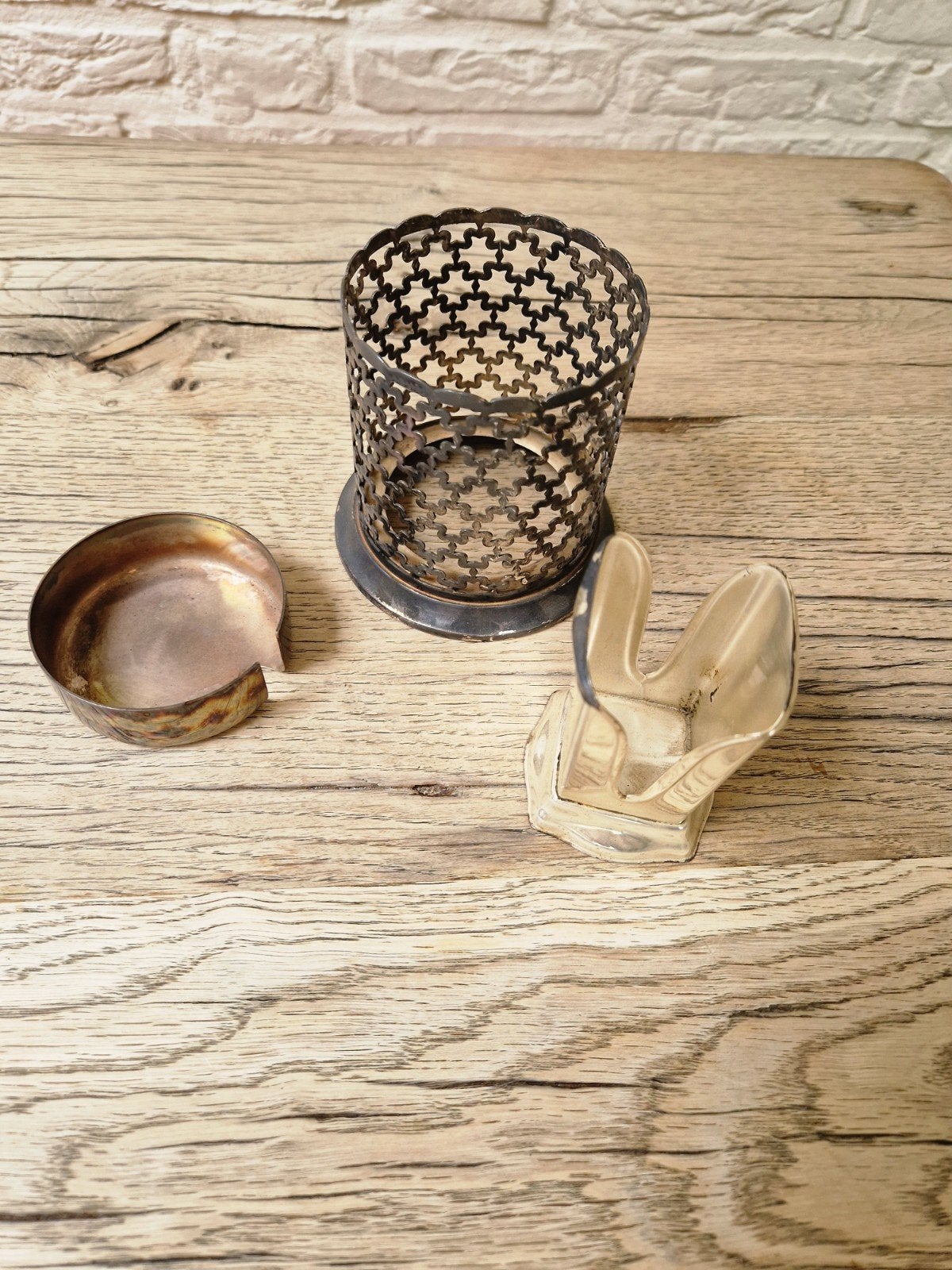 Div verzilverde items, Antiek en Kunst, Ophalen of Verzenden