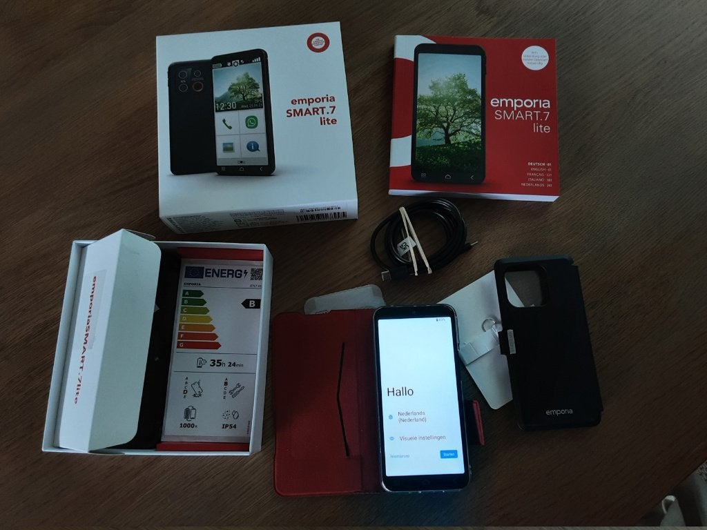 Emporia telefoon 2025 E7LT.v1 met alarmknop, Ophalen of Verzenden, Zo goed als nieuw, Klassiek of Candybar, Zonder simlock