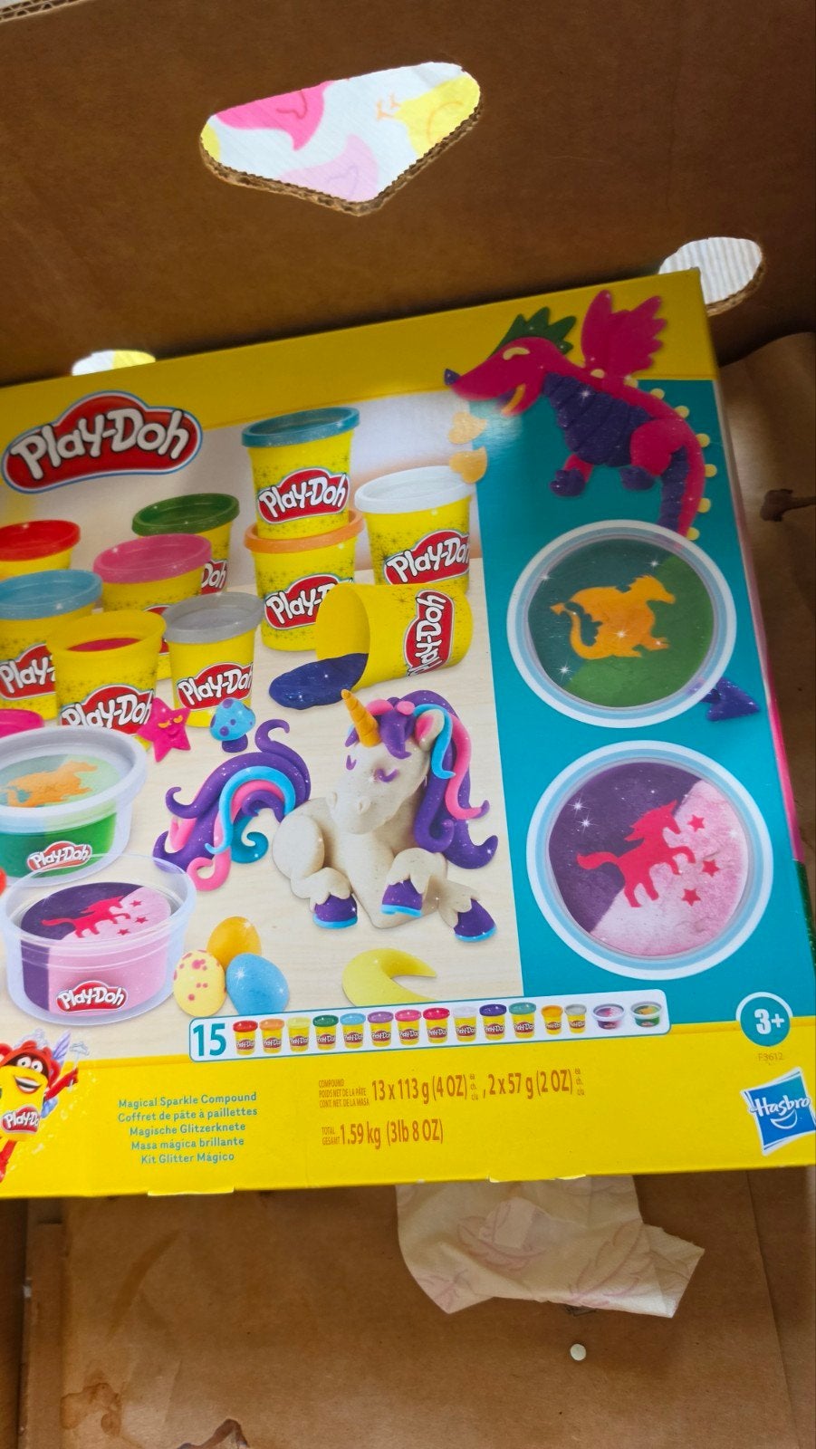 Grote Play-Doh set met veel accessoires en klei, Kinderen en Baby's, Ophalen of Verzenden, Zo goed als nieuw, Knutselen