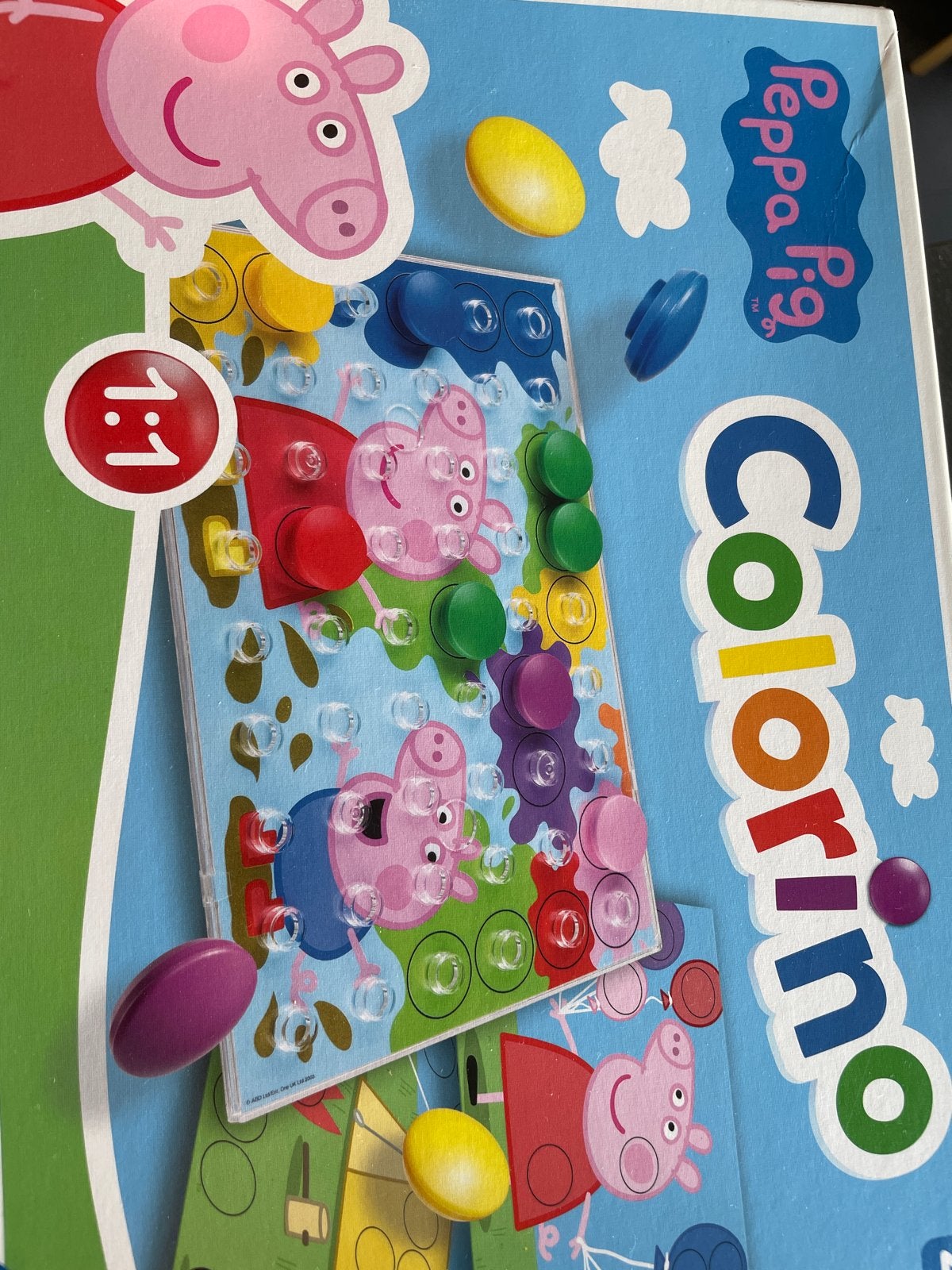 Peppa Pig Colorino spel - Zo goed als nieuw, Ophalen of Verzenden, Zo goed als nieuw, Overige typen